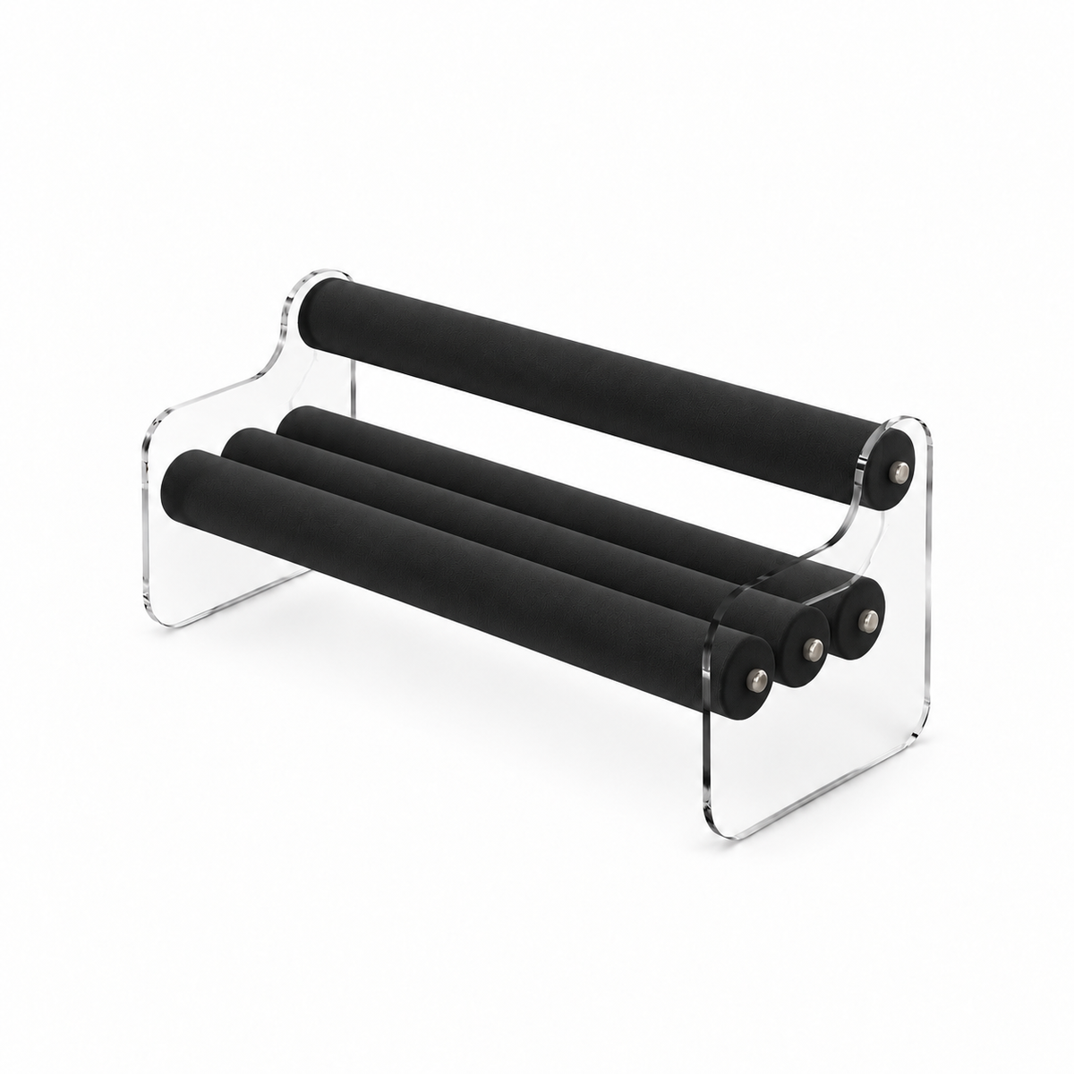 SNEED Eklektische Acrylbank – Sitzmöbel im Space-Age-Design