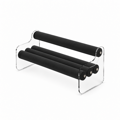 SNEED Eklektische Acrylbank – Sitzmöbel im Space-Age-Design