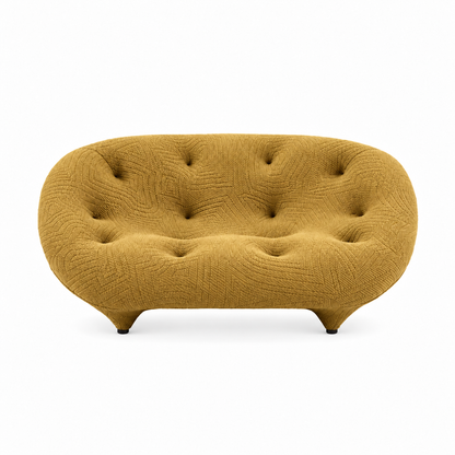 Ligne Roset Shell-shaped Ploum Sofa – Organic Curves & Textured Comfort