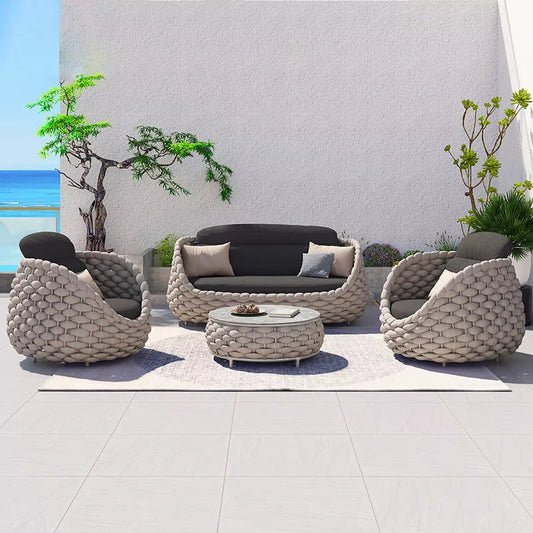 Outdoor Sofa Set-Breathing Nature Interprets Perfection