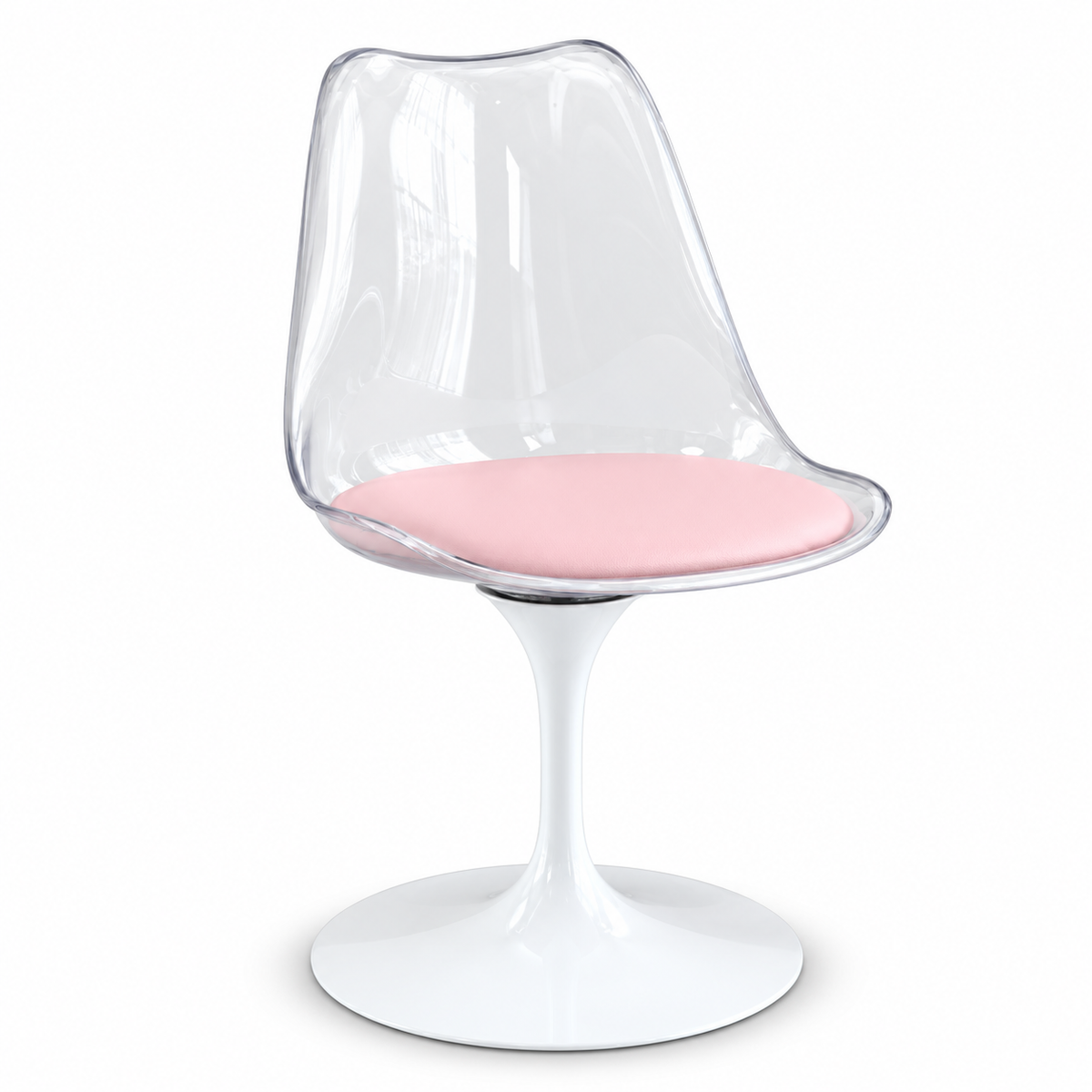 Poltrona Giratória Tulip – Curvas Criativas e Elegância Moderna