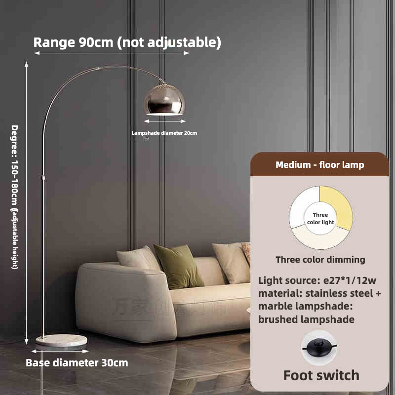 Illuminate with Elegance – Modern Arc Floor Lamp