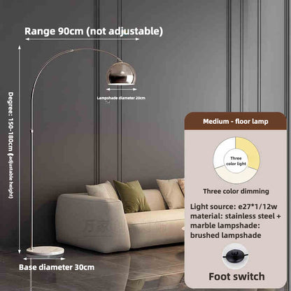 Illuminate with Elegance – Modern Arc Floor Lamp