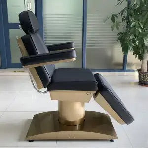 Electric Multifunctional Beauty Bed – Adjustable Lift Chair for Hair, Tattoo, Therapy, Injection, Dental