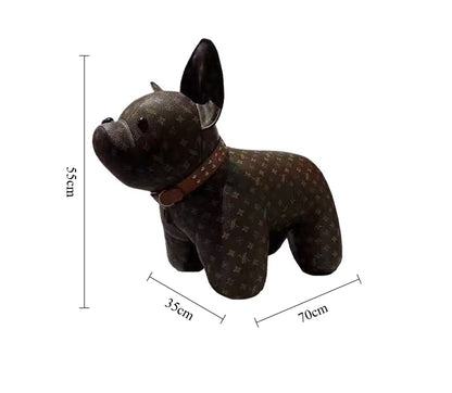Figura decorativa de bulldog francés: un compañero encantador para tu hogar 