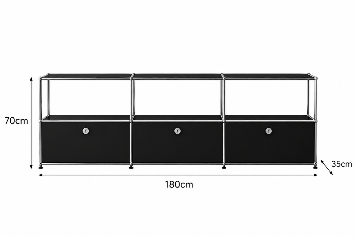 USM TV Cabinet – Timeless Design Meets Smart Storage