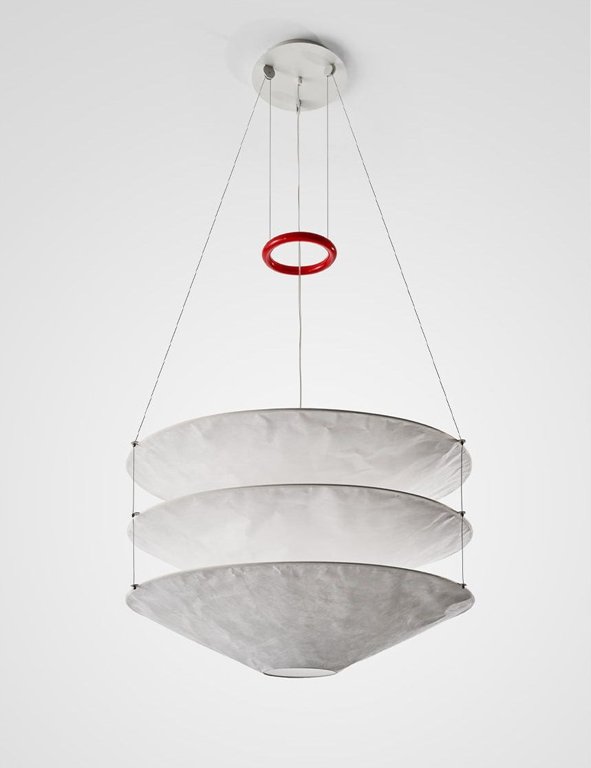 DuPont Paper Conical Pendant Lamp – A Fusion of French Vintage Artistry & Modern Minimalism