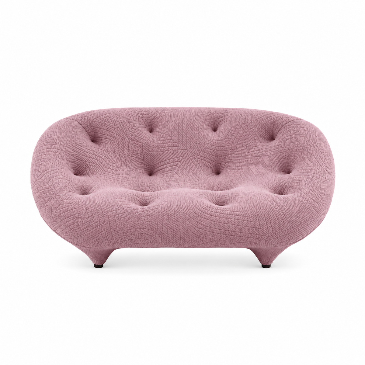 Ligne Roset Shell-shaped Ploum Sofa – Organic Curves & Textured Comfort