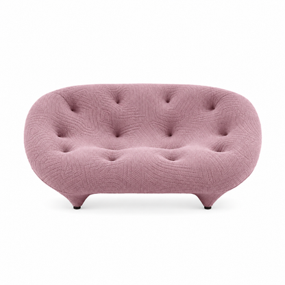 Ligne Roset Shell-shaped Ploum Sofa – Organic Curves & Textured Comfort