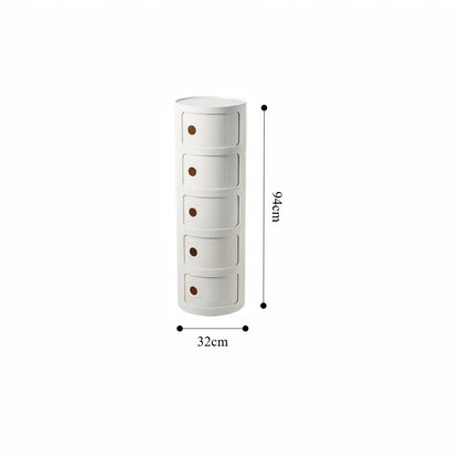 Componibili Round Cabinet Replica – Nordic Modular Storage for Modern Spaces