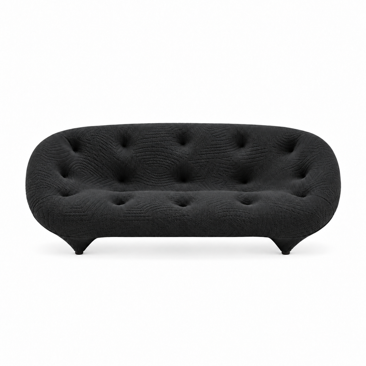 Ligne Roset Shell-shaped Ploum Sofa – Organic Curves & Textured Comfort