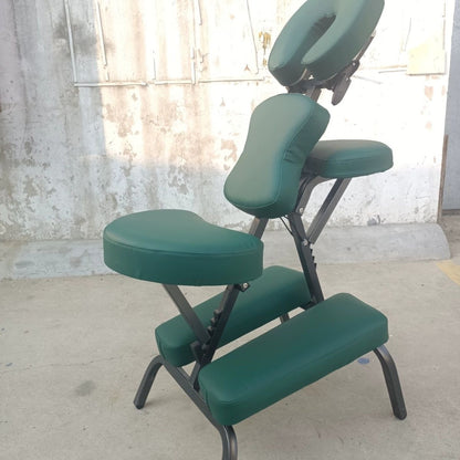 Foldable Tattoo & Acupuncture Massage Chair – Portable TCM Therapy, Gua Sha, and Reclining Stool