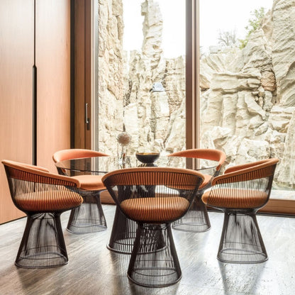 Warren Platner Wire Frame Armchair – Mid-Century Modern Elegance