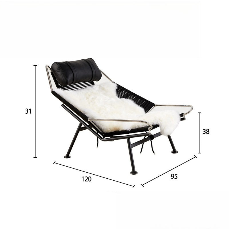 Flag Halyard Chair Replica – Danish Modern Lounge Chair by Hans J. Wegner