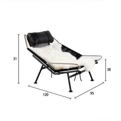 Flag Halyard Chair Replica – Danish Modern Lounge Chair by Hans J. Wegner