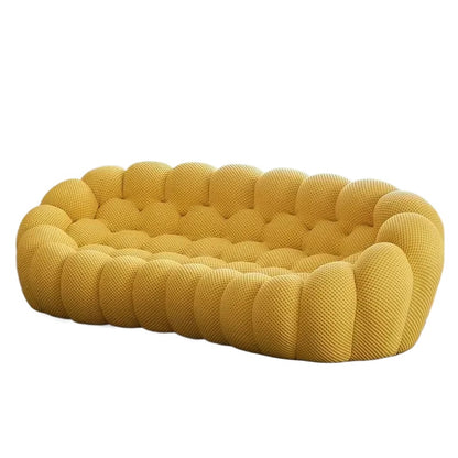 Designer-Style Curved Bubble Sofa – Modern Art Statement Piece
