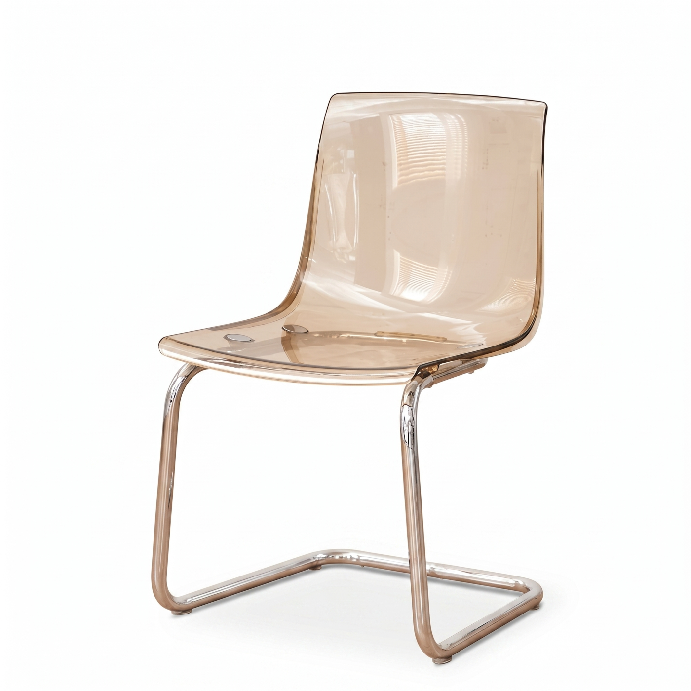 Acrylic Dining Chair – Nordic Modern Thickened Backrest