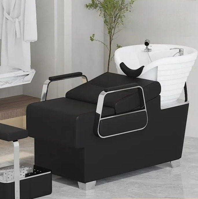 Luxury Shampoo Bed – Reclining Hair Washing Chair for Salon & Spa