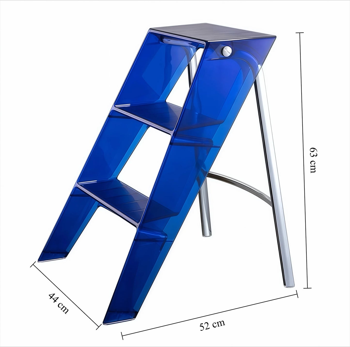 Escalera plegable transparente: una opción práctica para la familia 