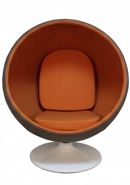 Eero Aarnio Ball Chair – Space Age Fiberglass Swivel Pod Chair