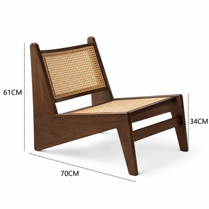 Chandigarh Chair Replica - Mid-Century Lounge Chair