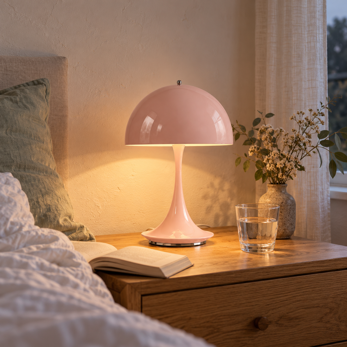 Louis Poulsen Panthella Dome Table Lamp – Retro Curves & Colour