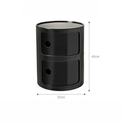 Componibili Round Cabinet Replica – Nordic Modular Storage for Modern Spaces