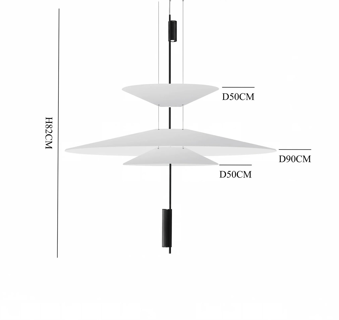 Vibia Flamingo Pendant Lamp – Minimalist Designer UFO Light for Dining & Bar Spaces