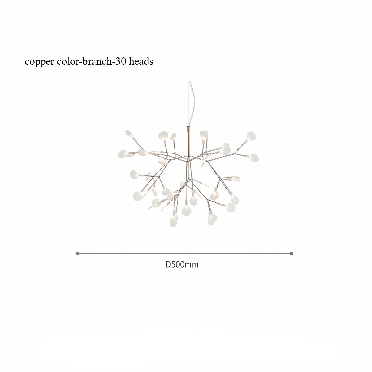 Nordic Firefly Pendant Light – Romantic, Warm, and Minimalist