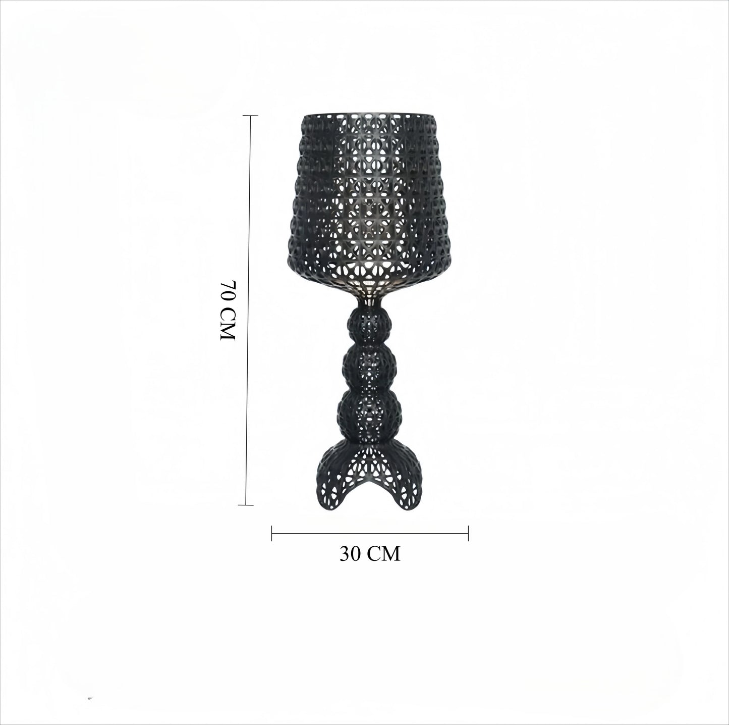 Lace Wine Glass Lamp-The Embodiment of Home Romance