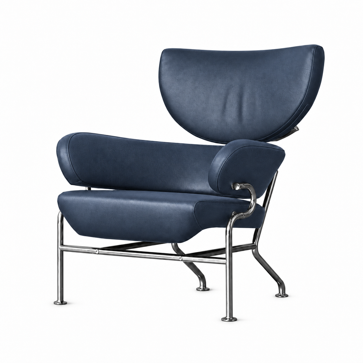 Poltrona escultórica Cassina – estilo modernista italiano e conforto envolvente