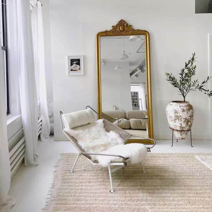 Flag Halyard Chair Replica – Danish Modern Lounge Chair by Hans J. Wegner
