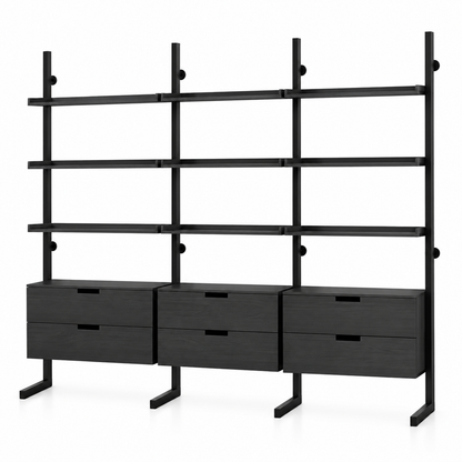 Sistema de Estantes String Original – Modular, Ajustável e de Parede