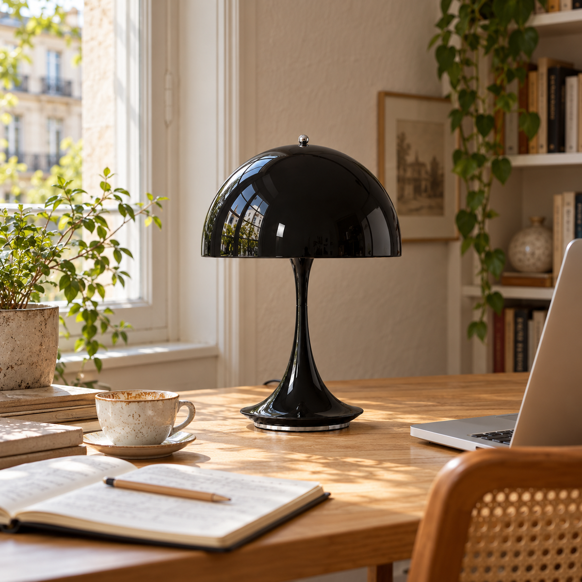 Louis Poulsen Panthella Dome Table Lamp – Retro Curves & Colour
