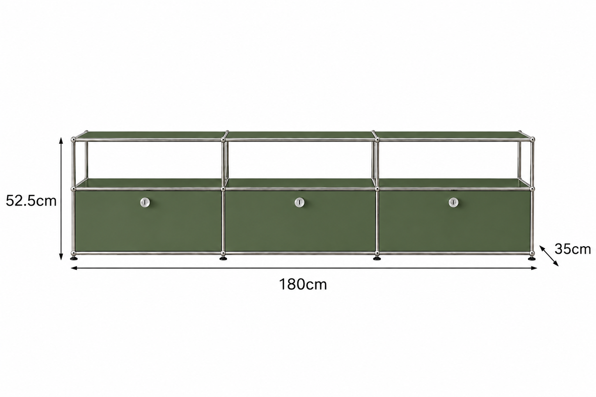 USM TV Cabinet – Timeless Design Meets Smart Storage