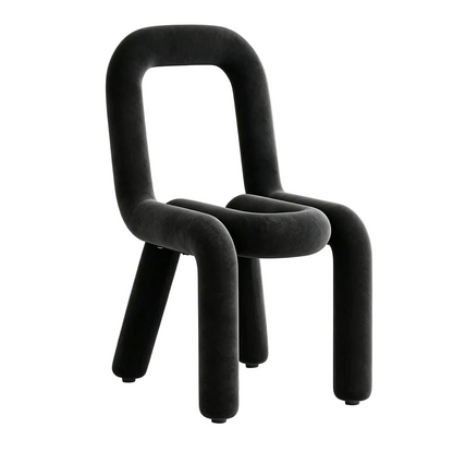 Creative Sculptural Lounge Chair — A Bold Fusion of Minimalist Art and French Elegance