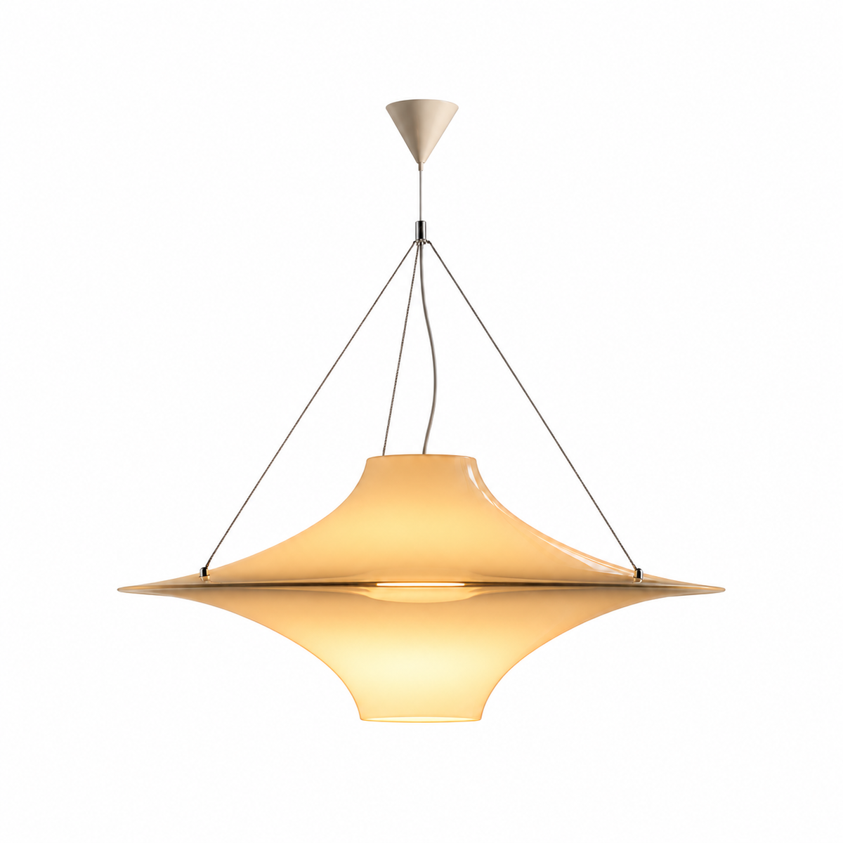 Inno Lokki Skyflyer White Acrylic Pendant Lamp