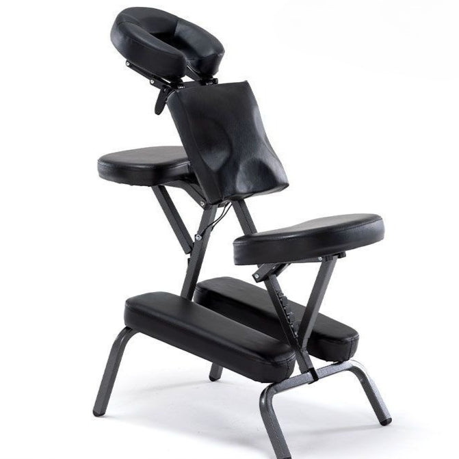 Foldable Tattoo & Acupuncture Massage Chair – Portable TCM Therapy, Gua Sha, and Reclining Stool