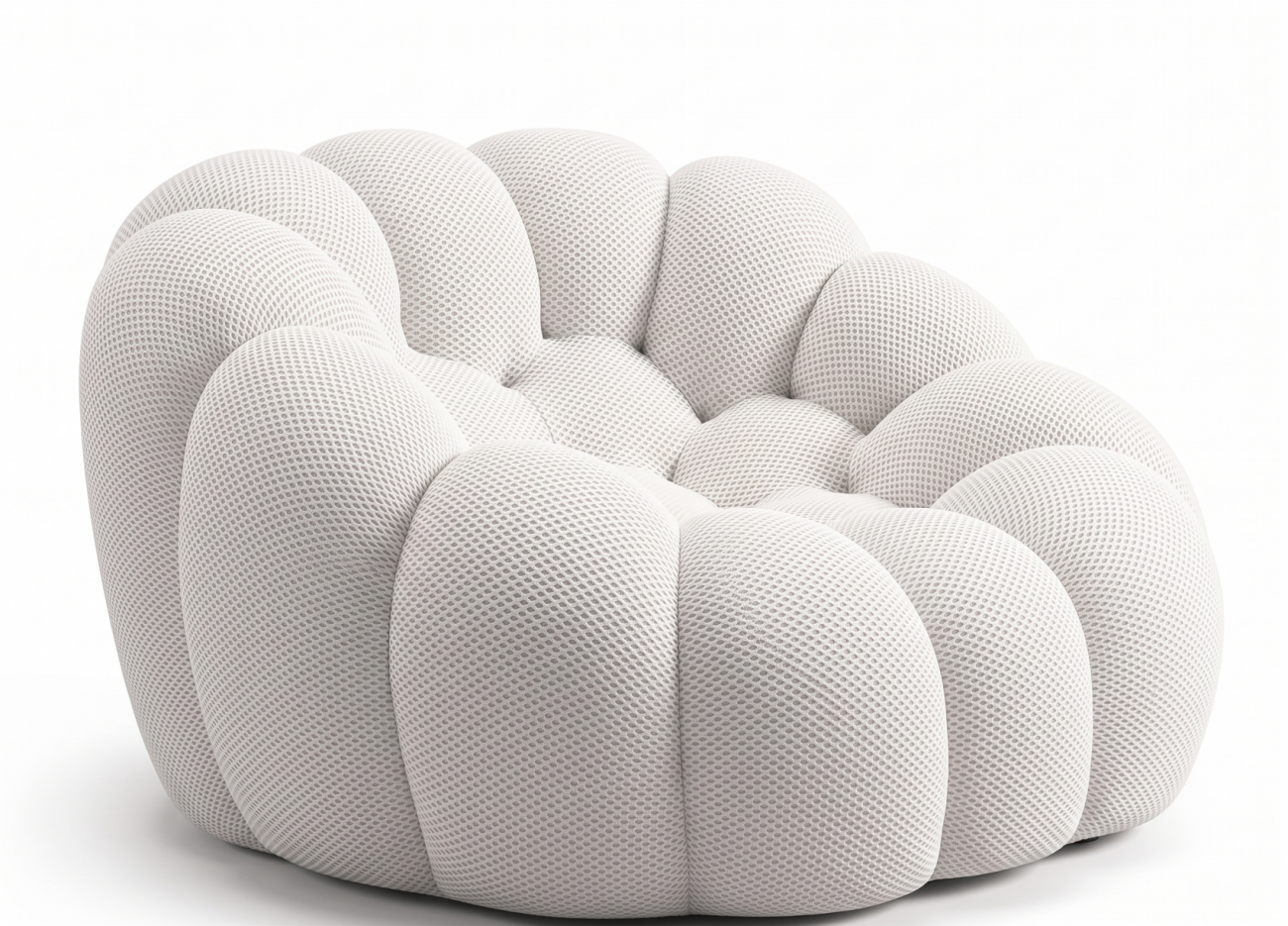 Designer-Style Curved Bubble Sofa – Modern Art Statement Piece