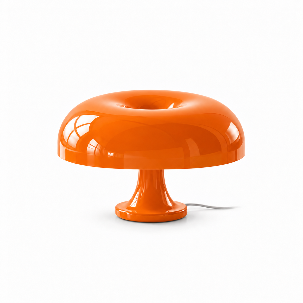 Artemide Nessino Mushroom Table Lamp-Retro Colour & Sculptural Curves