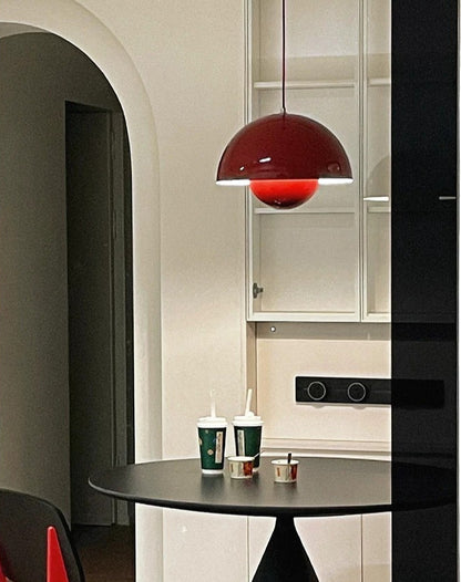 VP10 Flower Bud Pendant Lamp – Minimalist Danish Design for Dining & Bedside Spaces