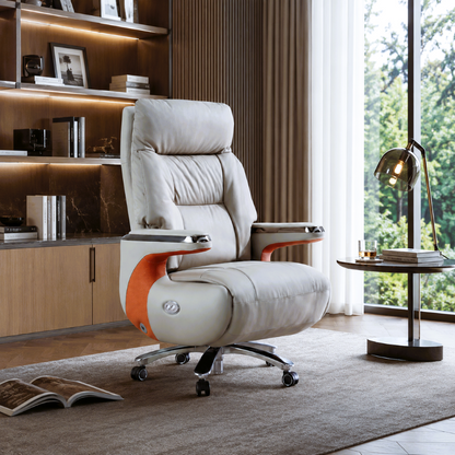 Sillón ejecutivo de cuero con masaje inteligente: un nuevo estándar de comodidad y lujo moderno