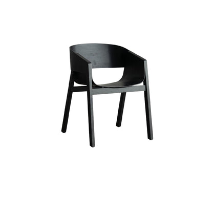 Nordic Solid Wood Dining Chair – Modern Minimalist Designer Armchair for Home & Cafe