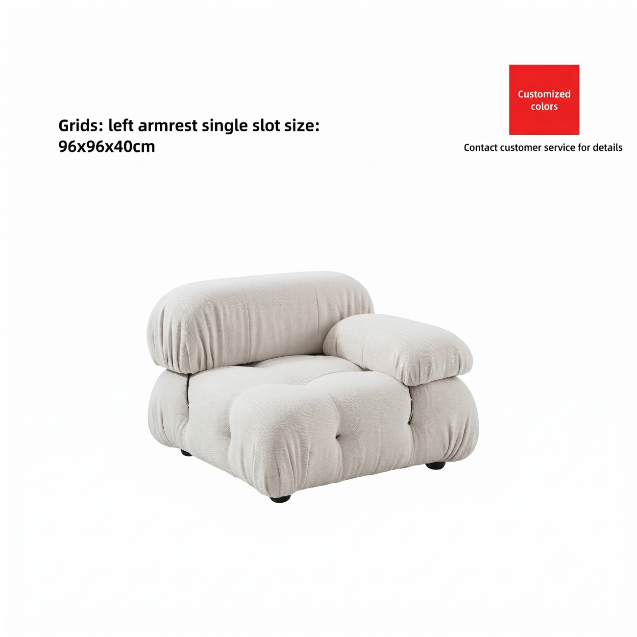 Sofá modular Mario: el icónico diseño italiano se une a la comodidad adaptable