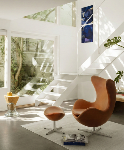 Silla Egg: un icono atemporal de comodidad y elegancia 