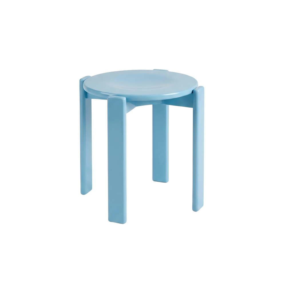 Rey Stool Replica – Versatile Stackable Wooden Stool & Modern Minimalist Elegance