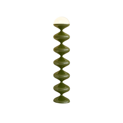 French Gourd Floor Lamp – Creative Mid-Century Design & Modern Cream Style
