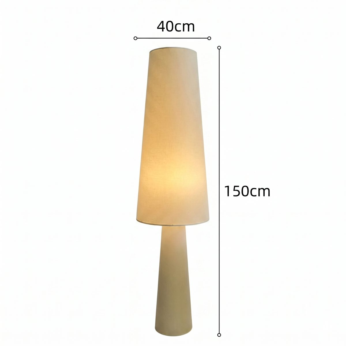 Wabi-Sabi Art Fabric Lampshade-Zen-inspired Home Decor Artwork