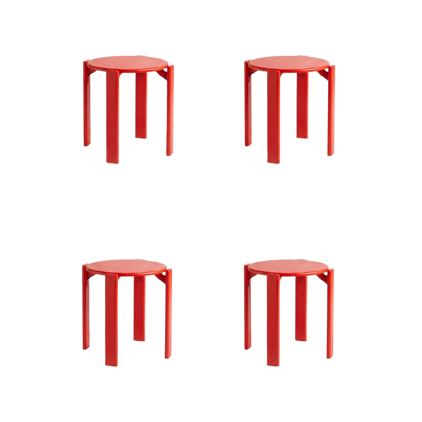 Rey Stool Replica – Versatile Stackable Wooden Stool & Modern Minimalist Elegance