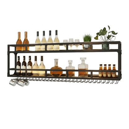 Botellero de pared de estilo nórdico: la combinación perfecta de practicidad y estética 